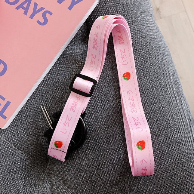 5 PCS 3cm Buckle Beverage Bottle Strap Crossbody Water Cup Lanyard(B2)-garmade.com