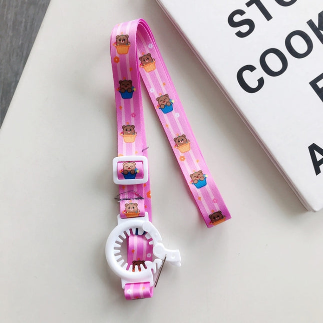 5 PCS 3cm Buckle Beverage Bottle Strap Crossbody Water Cup Lanyard(E17)-garmade.com