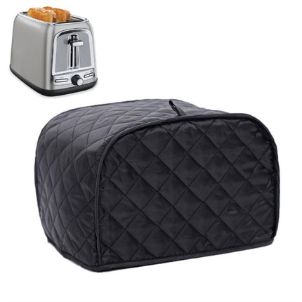 Home Bread Maker Polyester Dust Cover, Size: Small(Black)-garmade.com