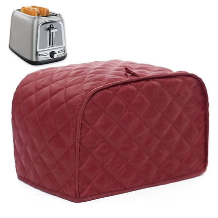Home Bread Maker Polyester Dust Cover, Size: Small(Red)-garmade.com