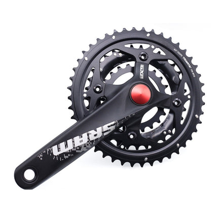 5 PCS Bicycle Hollow Integrated CNC Aluminum Alloy Crankset Dust Cover, Size: 21-23mm(Red)-garmade.com