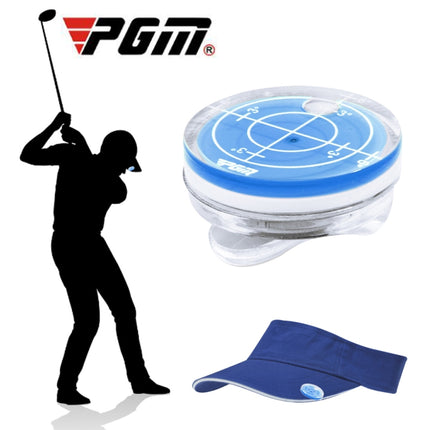 PGM MK011 Magnetic Golf Level Cap Clip Ball Marker(Blue)-garmade.com