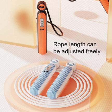 Fitness Sport Intelligent Electronic Counting Skipping Rope, Style: Long Rope (Carmine)-garmade.com