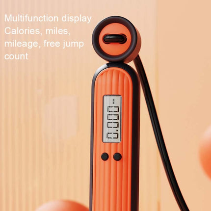 Fitness Sport Intelligent Electronic Counting Skipping Rope, Style: Long Rope (Blue)-garmade.com