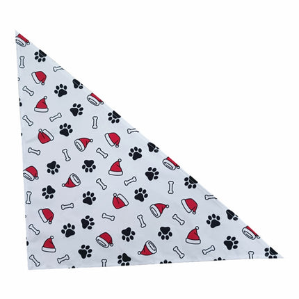 3 PCS Dog Saliva Towel Pet Triangle Bib(Christmas 4)-garmade.com