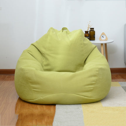 Lazy Sofa Bean Bag Chair Fabric Cover, Size: 90x110cm(Matcha Green)-garmade.com