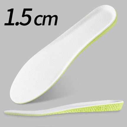 Sports Shock-absorbing Breathable Sweat-absorbing Inner Heightening Insole, Size: 39-40(1.5cm)-garmade.com