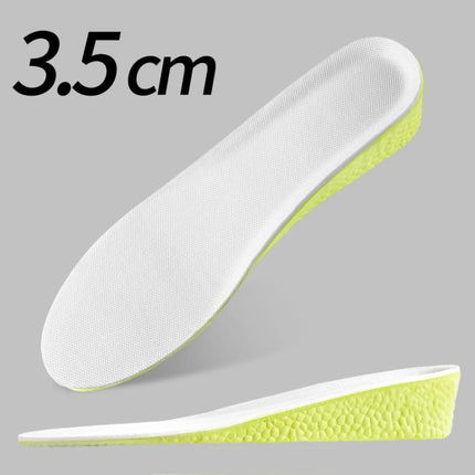 Sports Shock-absorbing Breathable Sweat-absorbing Inner Heightening Insole, Size: 39-40(3.5cm)-garmade.com