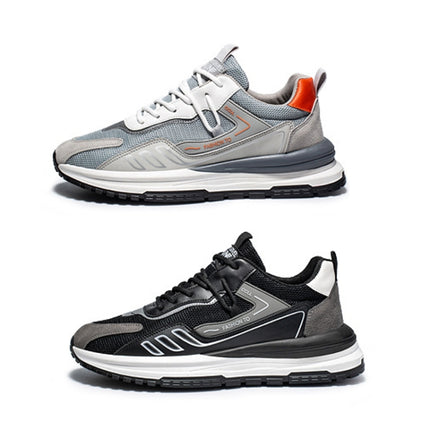 ENLEN&BENNA HSL2188-1 Men Casual Shoes Lightweight Sports Shoes, Size: 41(Gray)-garmade.com