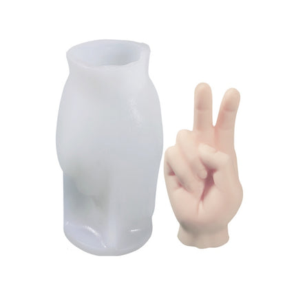 DIY Hand Shaped Scented Candle Silicone Mold, Specification: BH-152-garmade.com