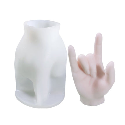 DIY Hand Shaped Scented Candle Silicone Mold, Specification: BH-154-garmade.com