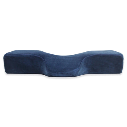 Eyelash Pillow Slow Rebound Memory Foam Pillow, Dimensions: 60x34x12 cm(Dark Blue)-garmade.com