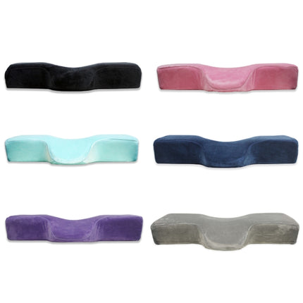 Eyelash Pillow Slow Rebound Memory Foam Pillow, Dimensions: 60x34x12 cm(Purple)-garmade.com
