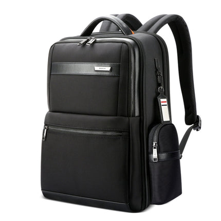 Bopai 61-86611 Multifunctional Wear-resistant Anti-theft Laptop Backpack with USB Charging Hole(Black)-garmade.com