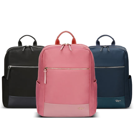 Bopai 62-51316 Multifunctional Wear-resistant Anti-theft Laptop Backpack(Pink)-garmade.com