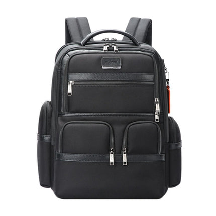 Bopai 61-121591 Multifunctional Anti-theft Laptop Business Backpack with USB Charging Hole(Black)-garmade.com