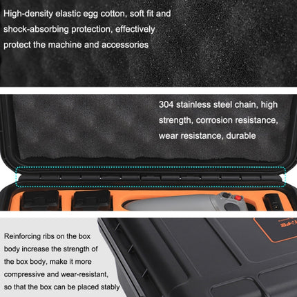 Sunnylife AQX-6 Outdoor Anti-fall Safety Box Storage Bag For DJI Avata(Black)-garmade.com