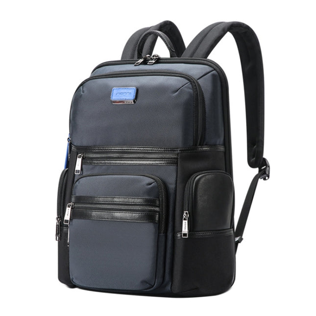 Bopai 61-121981 Multifunctional Anti-theft Laptop Business Backpack with USB Charging Hole(Navy Blue)-garmade.com