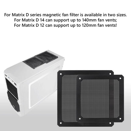 Magnetic Dust-proof Flter For Chassis Air Inlet, Specification: 90x90mm-garmade.com