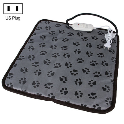 Waterproof Bite-proof Wear-resistant Adjustable Temperature Pet Electric Blanket, Specification: 45x45cm(US Plug Footprint)-garmade.com