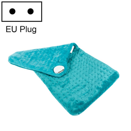 FY-1224 30x60cm Multifunctional Intelligent Temperature Control Timing Electric Blanket, Color: Peacock Blue(EU Plug)-garmade.com