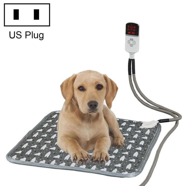 CW45 45x45cm Multi-level Temperature Regulating Timing Pet Heating Pad, Spec: US Plug-garmade.com