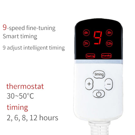 CW45 45x45cm Multi-level Temperature Regulating Timing Pet Heating Pad, Spec: US Plug-garmade.com