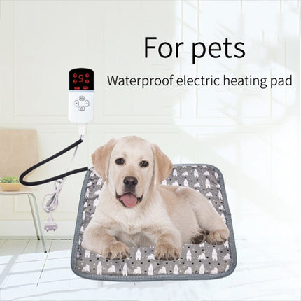 CW45 45x45cm Multi-level Temperature Regulating Timing Pet Heating Pad, Spec: UK Plug-garmade.com