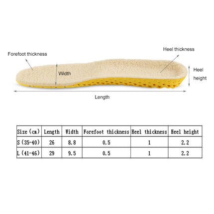 Imitation Lamb Wool Thickened Invisible Thermal Insole, Size: L(Cream Color)-garmade.com