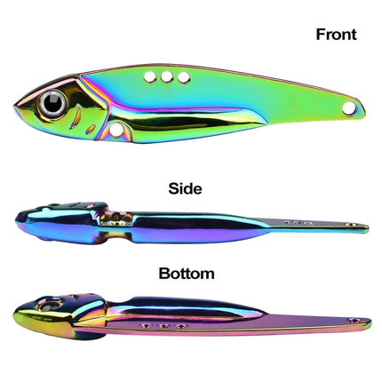 PROBEROS DW559 Colorful VIB Sequenant Far Subsidine Lure Bait, Specification: 5g-garmade.com