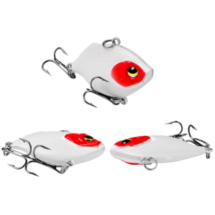 3 PCS PROBEROS DW1044 4.5cm/8.5g Lure Fake Bait Iconic Plastic VIB Hard Bait(A)-garmade.com