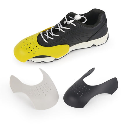 2 PCS Sneakers Shield Anti-crease Anti-wrinkle Shoe Support, Size: S(Black)-garmade.com