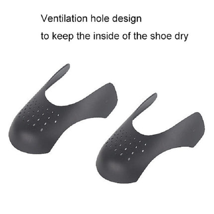 2 PCS Sneakers Shield Anti-crease Anti-wrinkle Shoe Support, Size: L(Black)-garmade.com