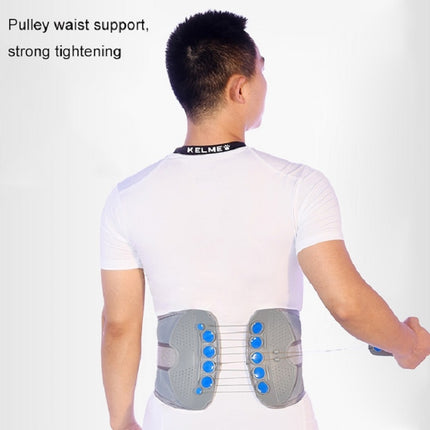Adjustable Breathable Mesh Lumbar Support Belt, Specification: XL(Black)-garmade.com