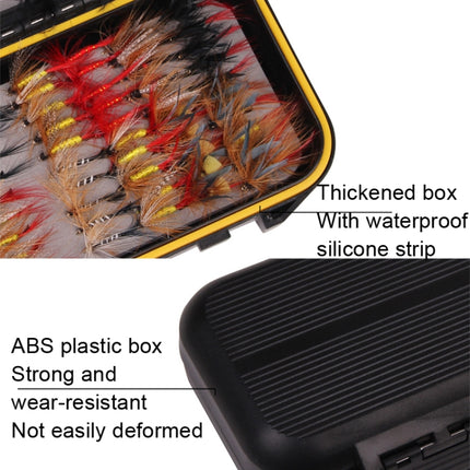 40 PCS / Set Bionic Fly Hook Lure Bait Hook Fishing Gear-garmade.com