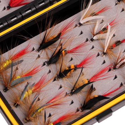 40 PCS / Set Bionic Fly Hook Lure Bait Hook Fishing Gear-garmade.com