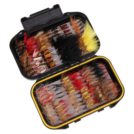 120 PCS / Set Bionic Fly Hook Lure Bait Hook Fishing Gear-garmade.com