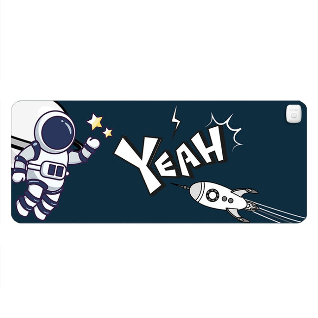 Intelligent Timing Heating Waterproof Warm Mouse Pad CN Plug, Size: 80x33cm(Astronaut)-garmade.com
