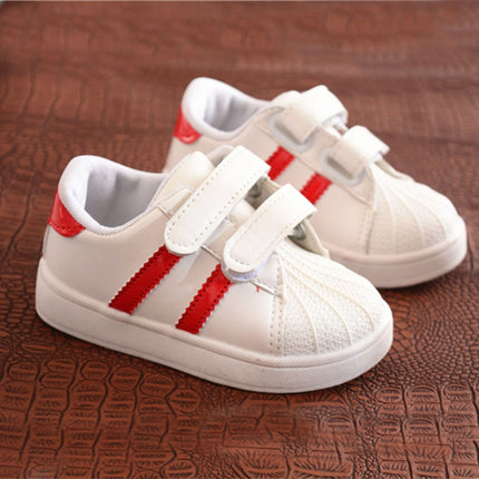 Shell Head Sneakers Casual Shoes for Children, Shoe Size:21(Pink)-garmade.com