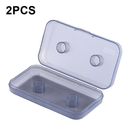 2 PCS Convenient Fishing Line Main Line Box Fishing Gear Supplies, Style: 4 Axle Box Without Axle-garmade.com