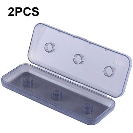 2 PCS Convenient Fishing Line Main Line Box Fishing Gear Supplies, Style: 6 Axle Box Without Axle-garmade.com