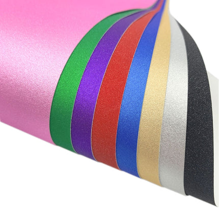 30 x 50cm Glitter Adhesive Craft Permanent Vinyl Film For Cup Wall Glass Decor(Pink)-garmade.com