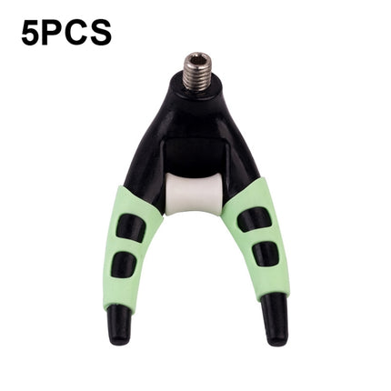5 PCS Detachable Luminous Claw Turret Bracket Head Fishing Rod Head Bracket Accessories, Size: Small-garmade.com