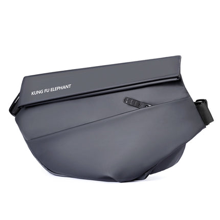 WEIXIER 2021 Men Waterproof Shoulder Bag Oxford Cloth Crossbody Bag(Gray Buckle)-garmade.com