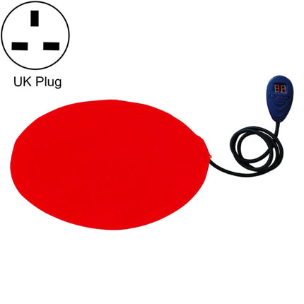 30x30cm Red 12V Low Voltage Multifunctional Warm Pet Heating Pad Pet Electric Blanket(UK Plug)-garmade.com