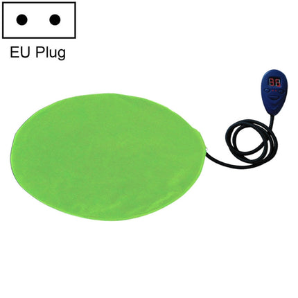 30x30cm Green 12V Low Voltage Multifunctional Warm Pet Heating Pad Pet Electric Blanket(EU Plug)-garmade.com