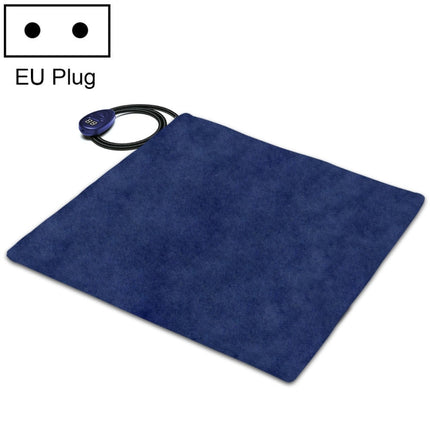 50x50cm Blue 12V Low Voltage Multifunctional Warm Pet Heating Pad Pet Electric Blanket(EU Plug)-garmade.com