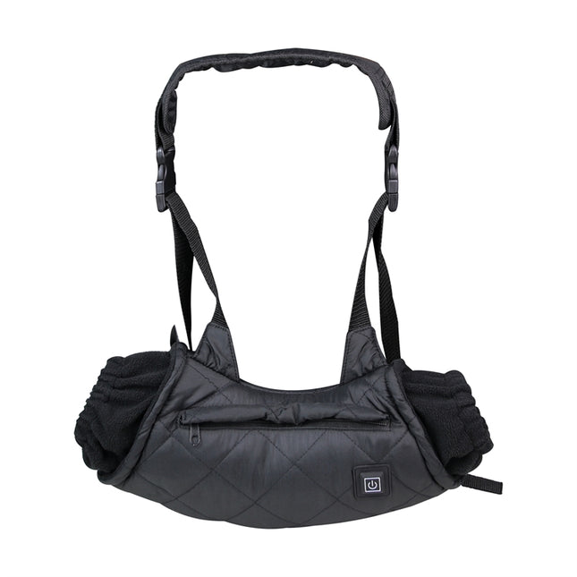 Outdoor Camping USB Heated Smart Warm Handbag(Black)-garmade.com