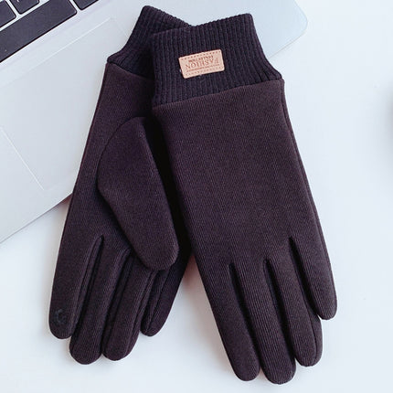 WST-03 Winter Outdoor Cycling Touch Screen Warm Gloves(Black)-garmade.com