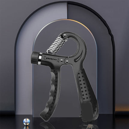 Fitness Exercise Arm Strength Machine Puller Finger Grip Strength Machine Rubber Cover-Black-garmade.com
